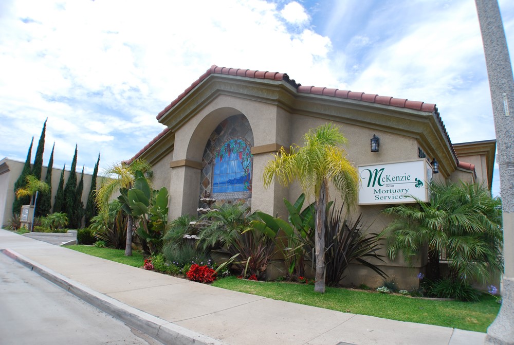 Simpson Family Mortuary building in Long Beach, California