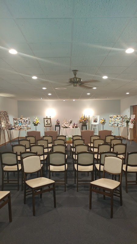 Sisson Funeral Home building in Gladwin, Michigan