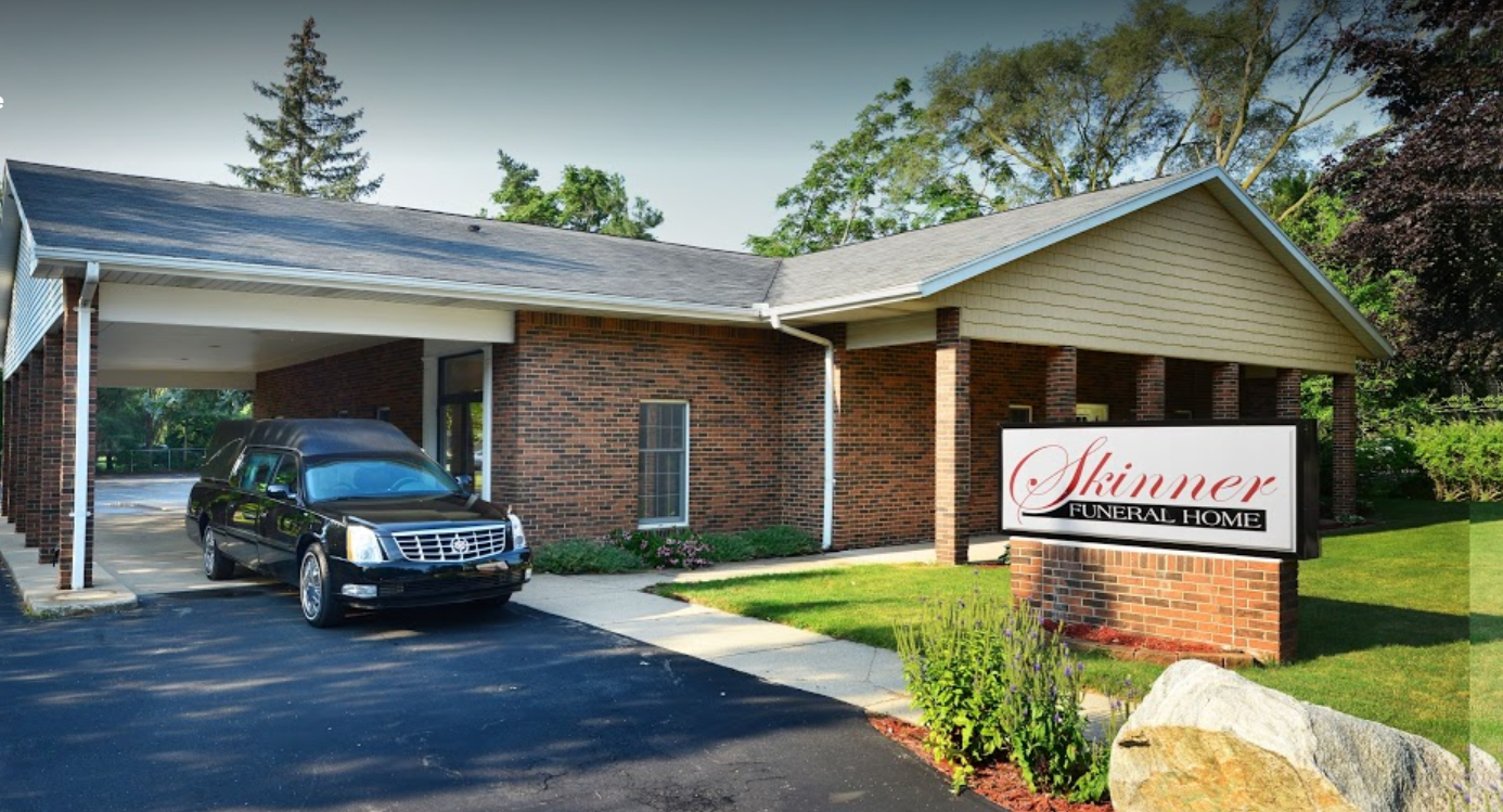 Skinner Funeral Homes building in Lansing, Michigan