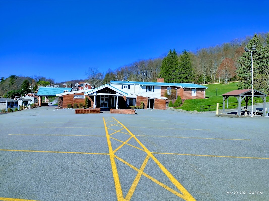 Skirpan Funeral Home building in Brownsville, Pennsylvania