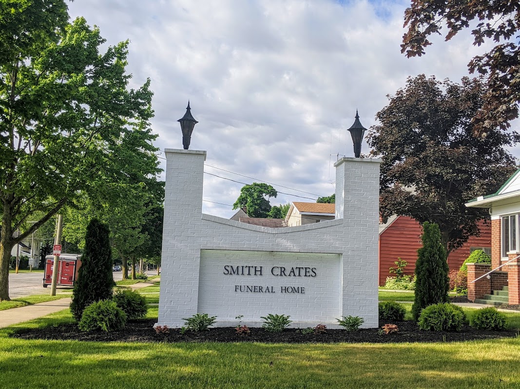 Smith-Crates Funeral Home building in North Baltimore, Ohio