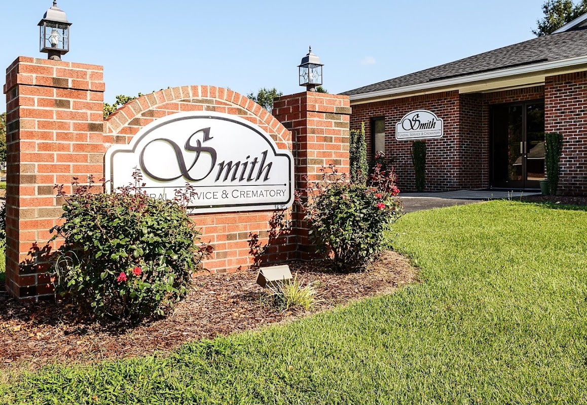 Smith Funeral Service & Crematory building in Greenville, North Carolina