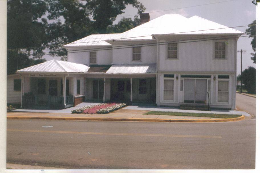 Smith & Sons Funeral Home building in Monticello, Georgia
