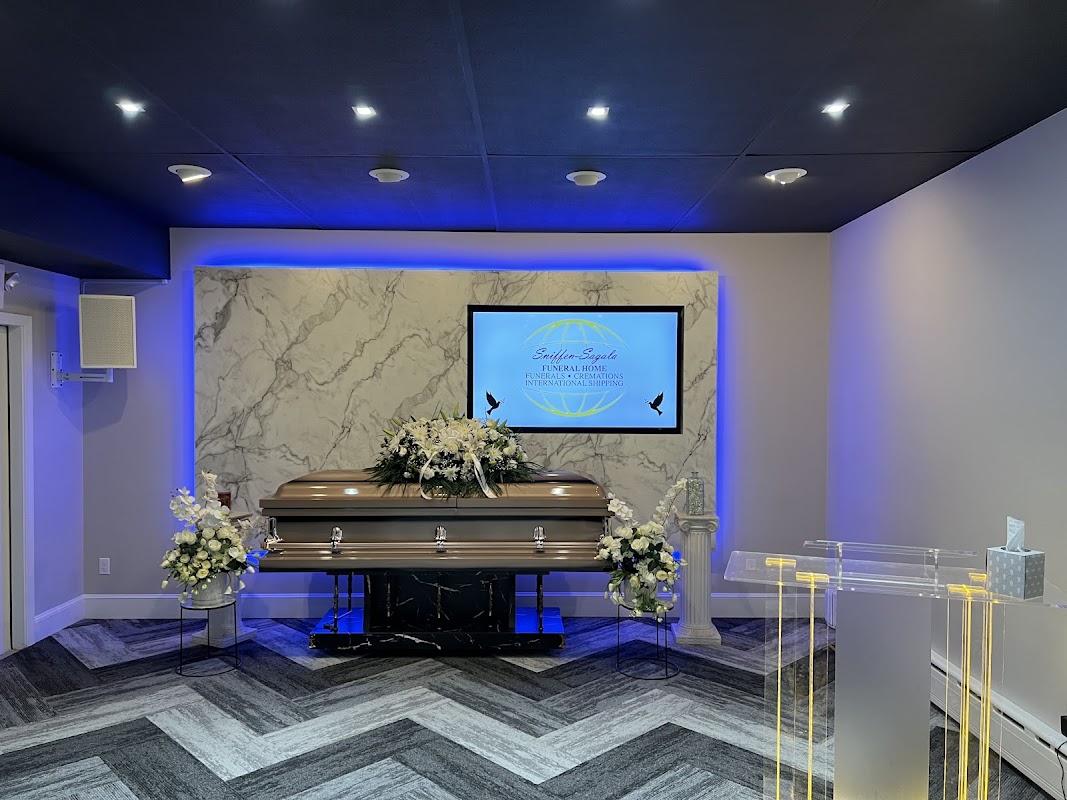 Sniffen-Sagala Funeral Home building in Spring Valley, New York