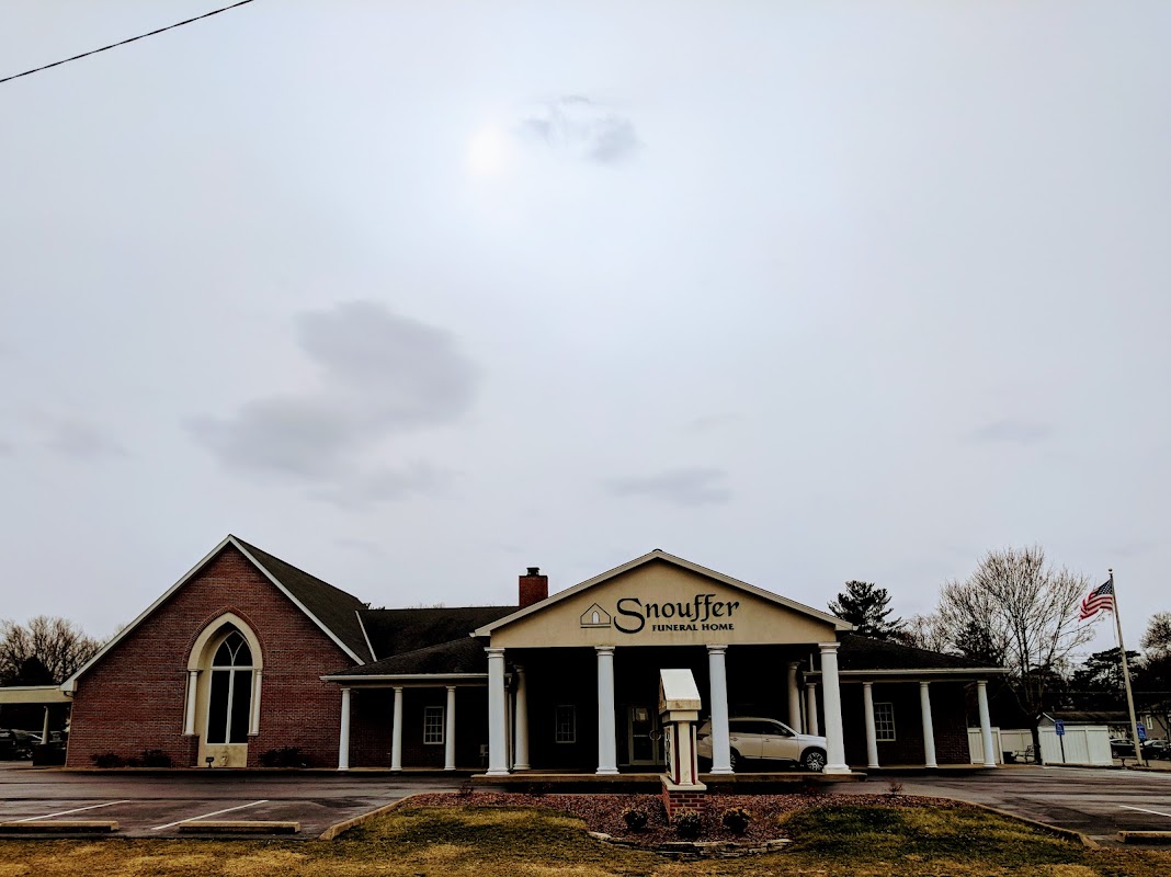 Snouffer Funeral Home building in Zanesville, Ohio
