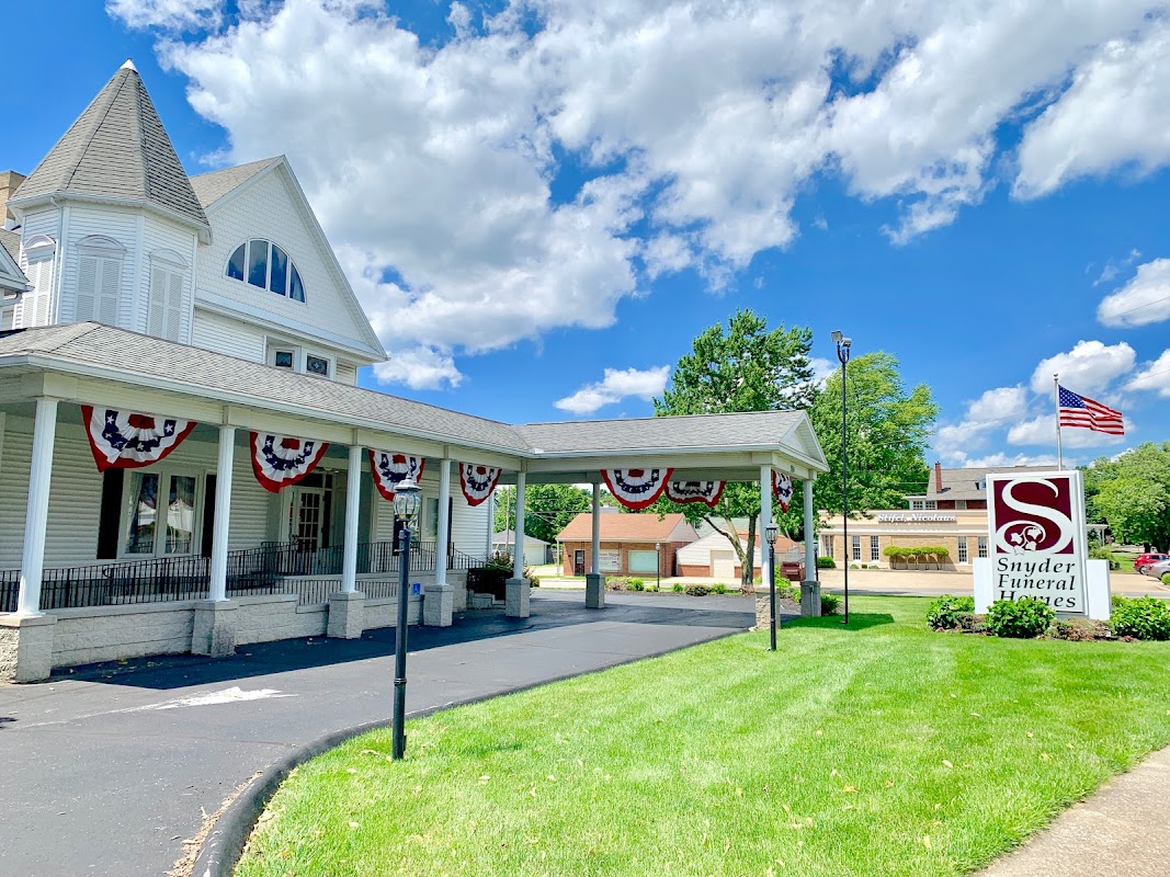 Snyder Funeral Homes - Marion Avenue Chapel building in Mansfield, Ohio