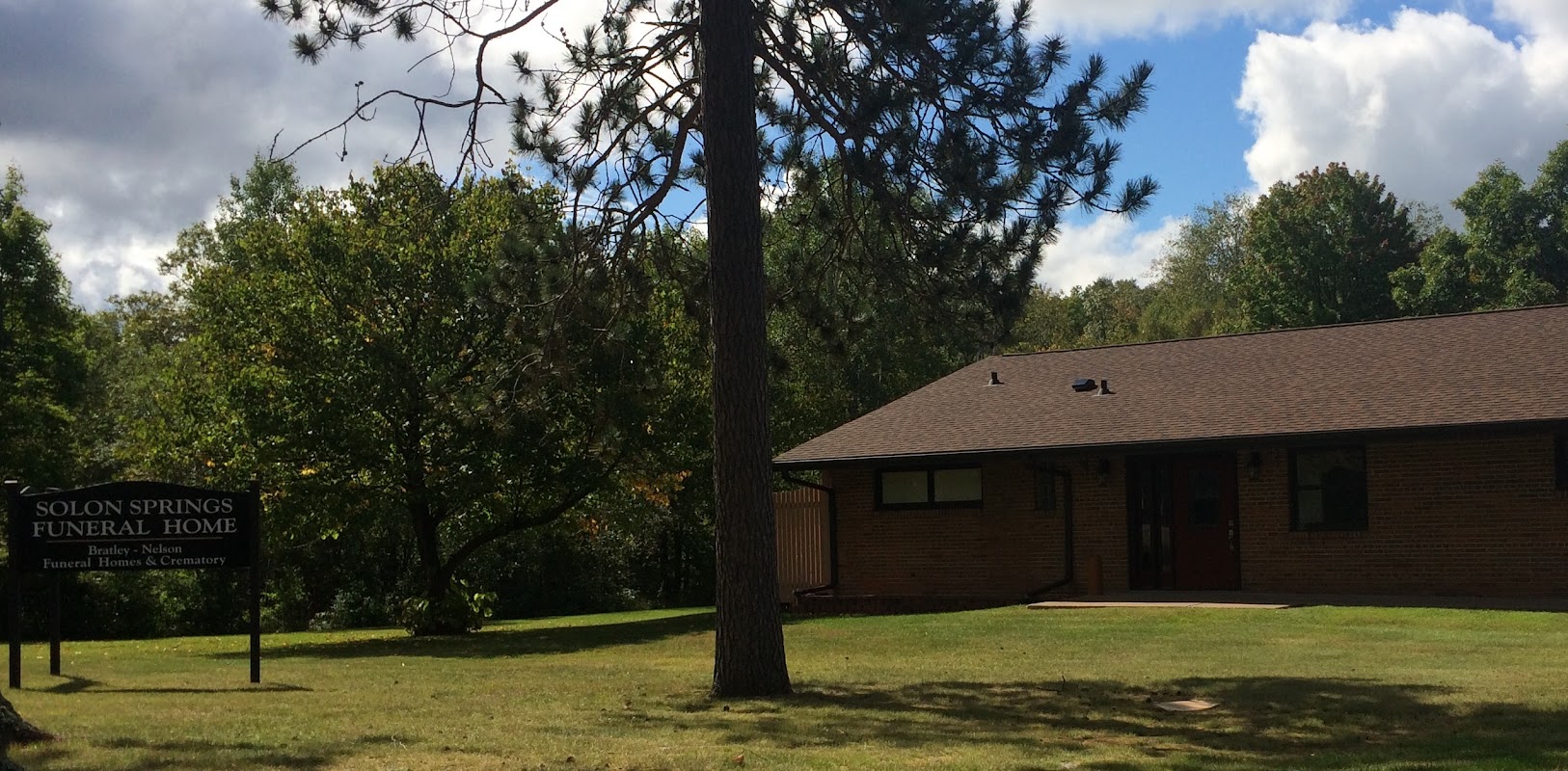 Solon Springs Funeral Home building in Solon Springs, Wisconsin