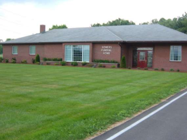 Somers Funeral Home building in Somers, Connecticut