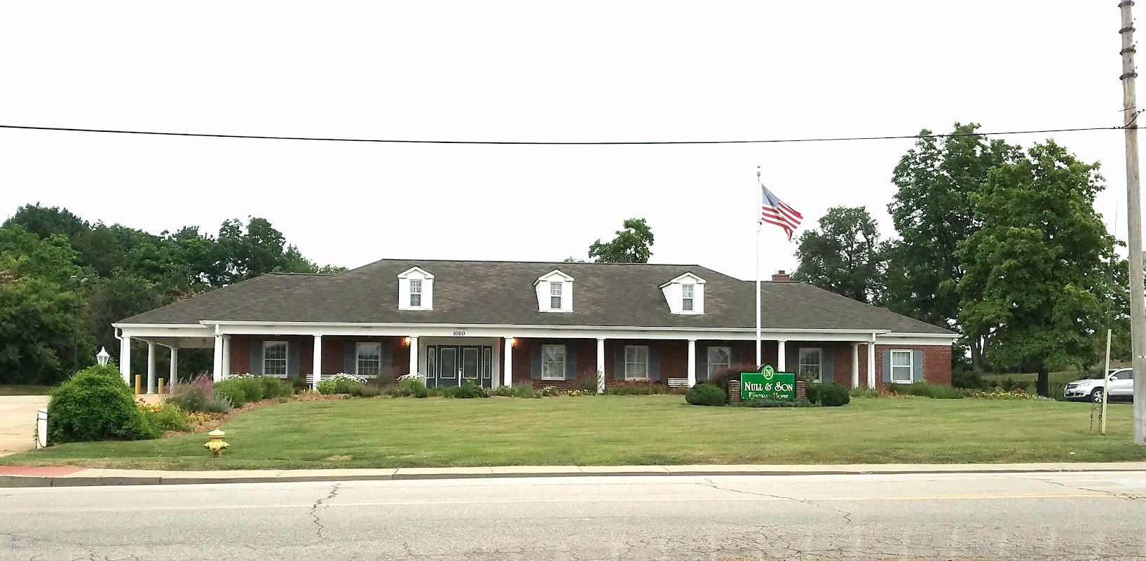 & Son Funeral Home building in Rolla, Missouri