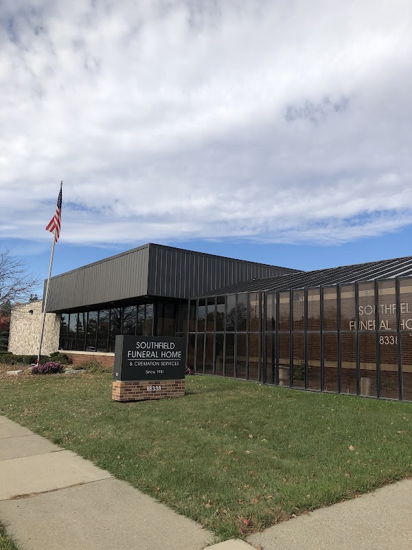 Southfield Funeral Home building in Southfield, Michigan
