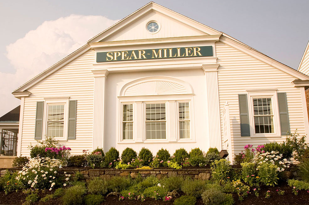 Spear Miller Funeral Home building in Fairfield, Connecticut