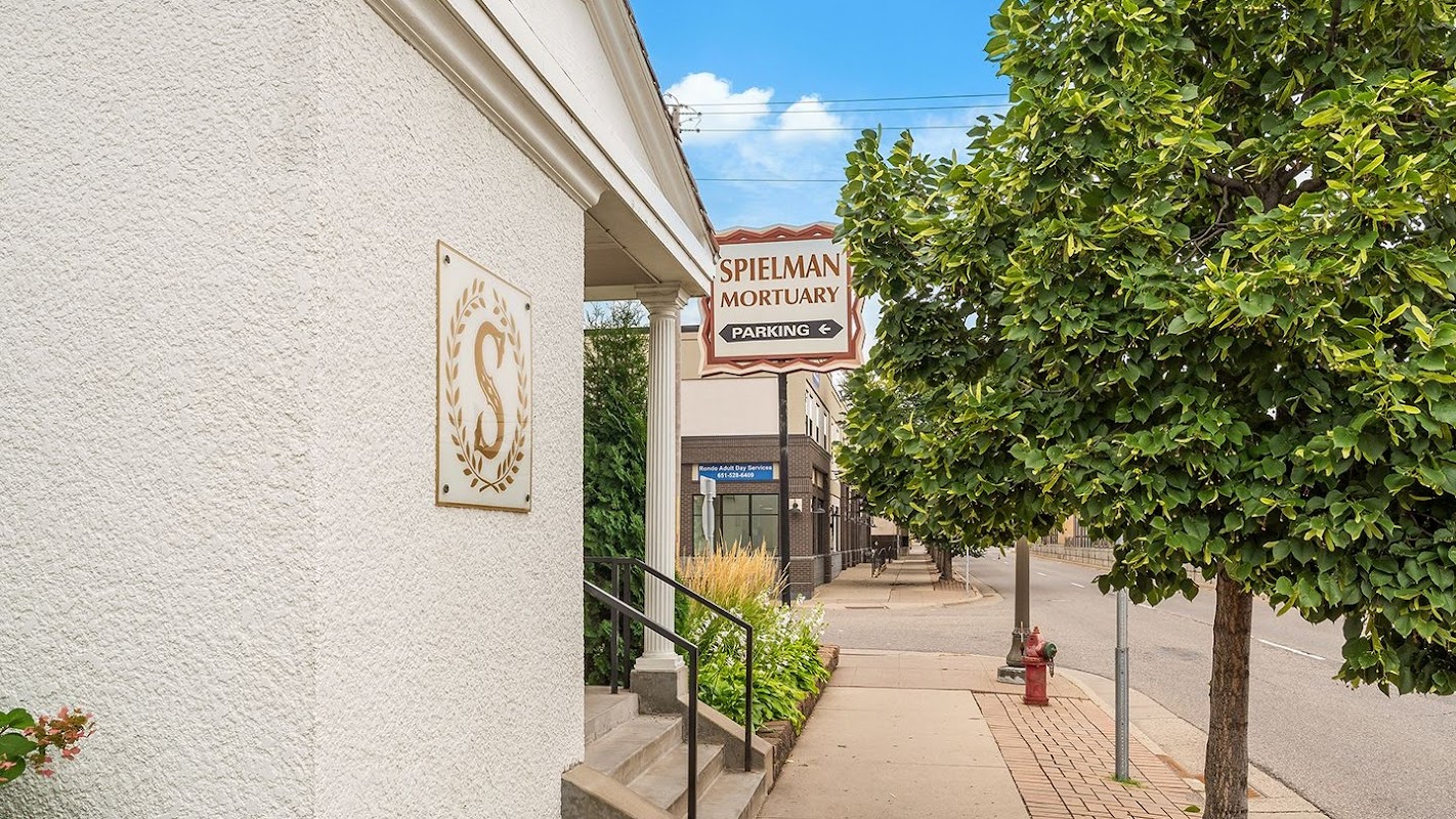 Spielman Mortuary building in Saint Paul, Minnesota