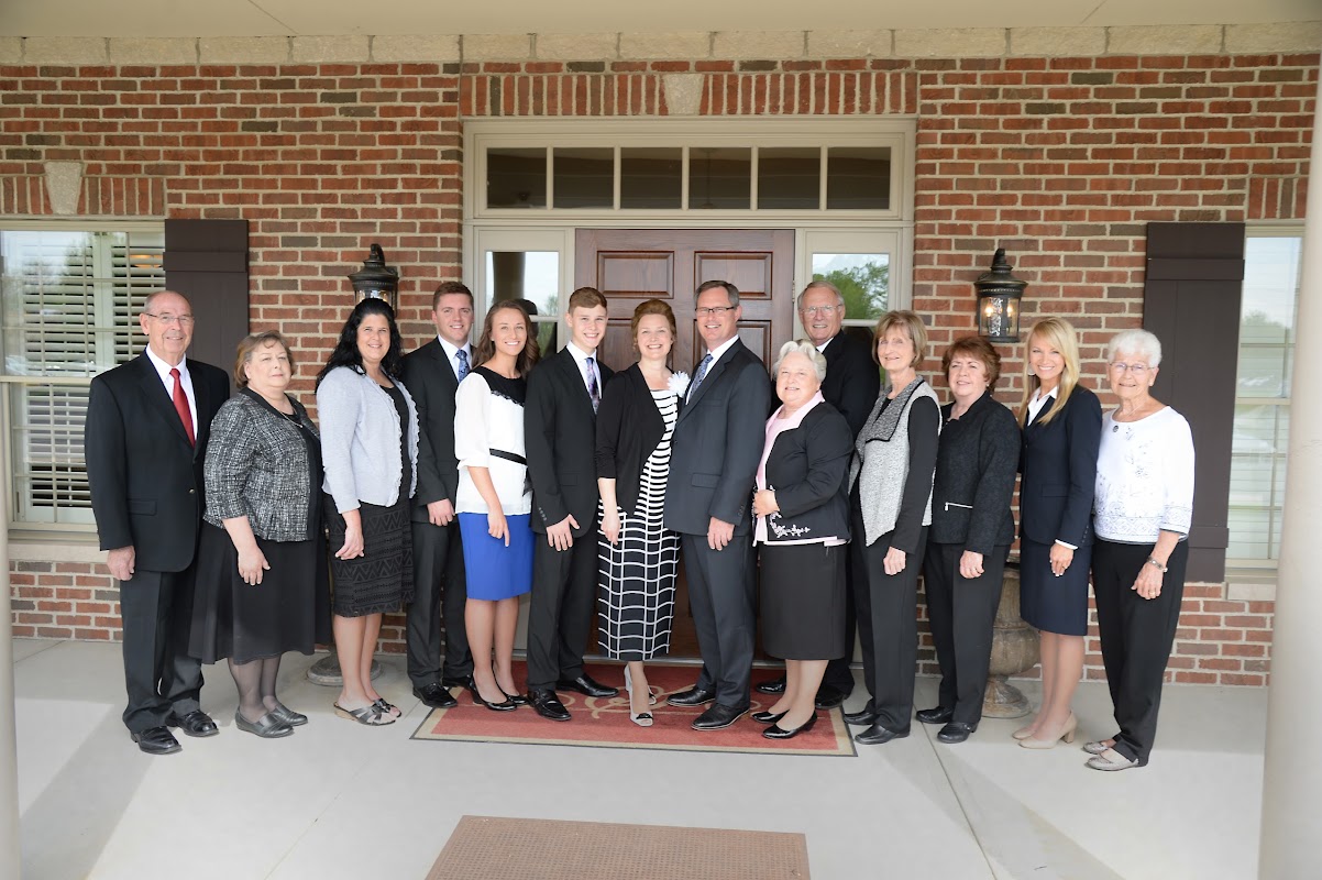 Sproles Family Funeral Home building in New Castle, Indiana