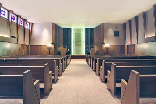 Stanetsky Memorial Chapel building in Brookline, Massachusetts