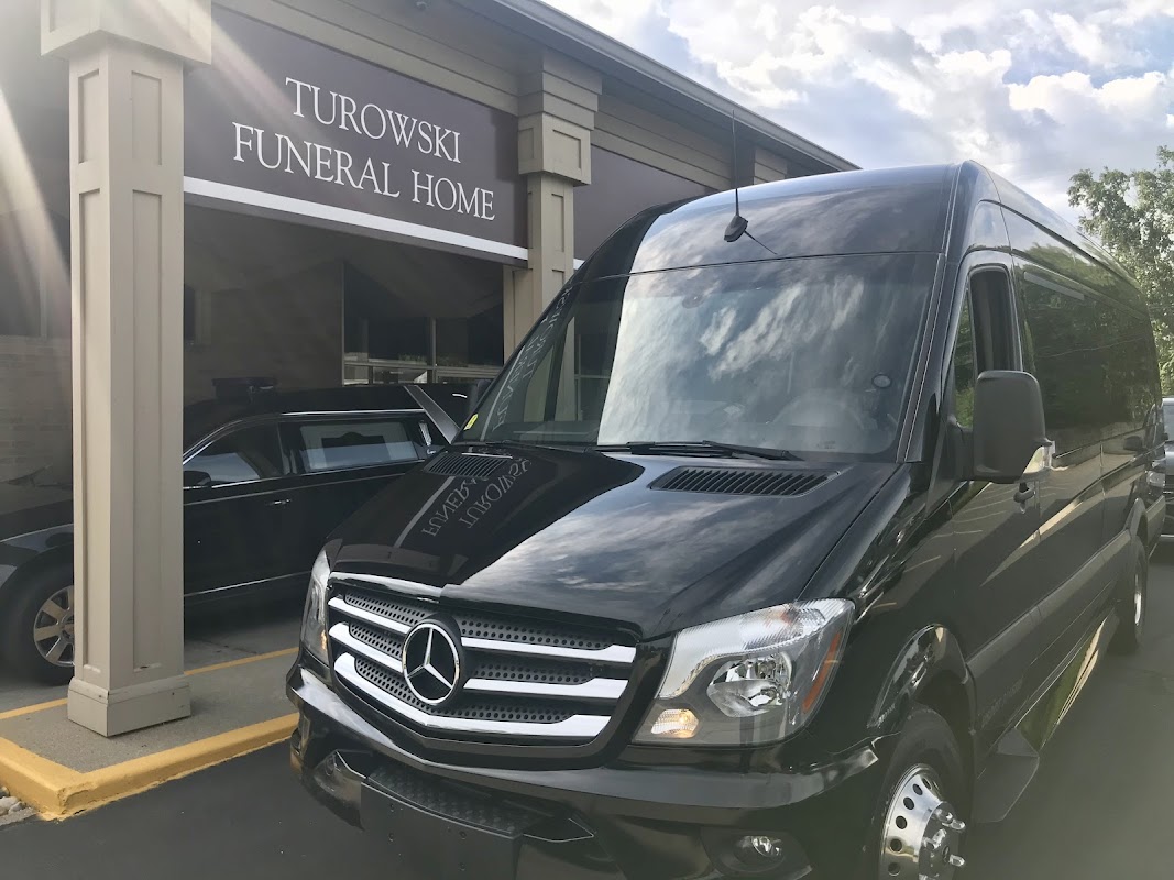 Stanley Turowski Funeral Home building in Dearborn Heights, Michigan
