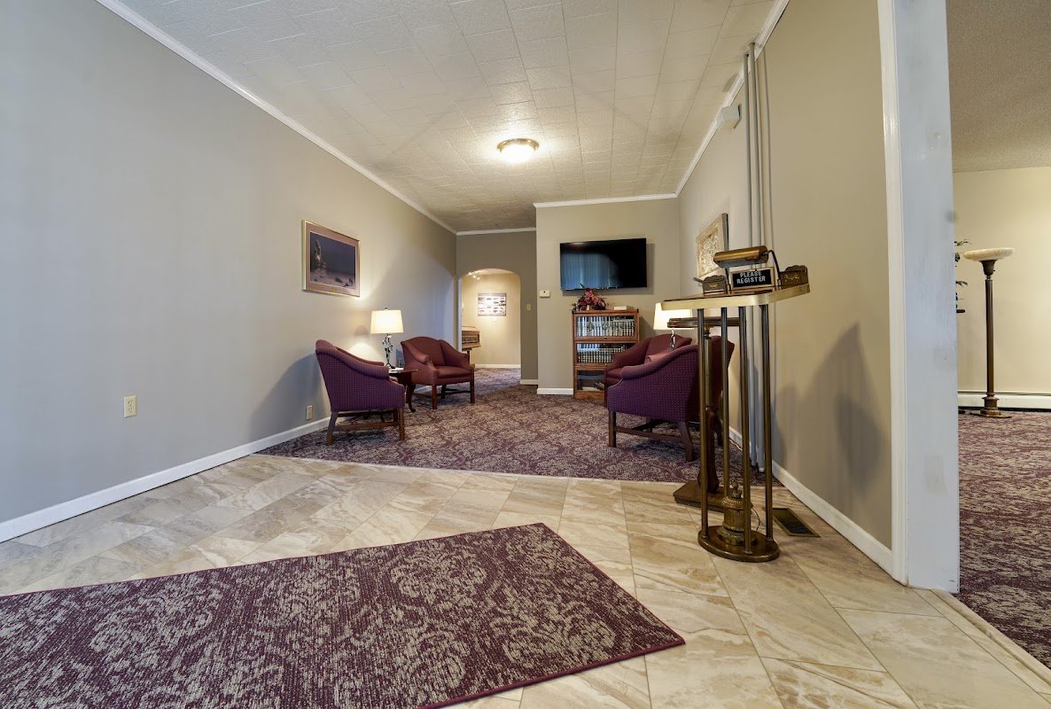 Stauffer-Breznik Funeral Home building in Ringtown, Pennsylvania