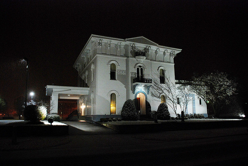 Stegall-Berheide-Orr Funeral Home building in Richmond, Indiana