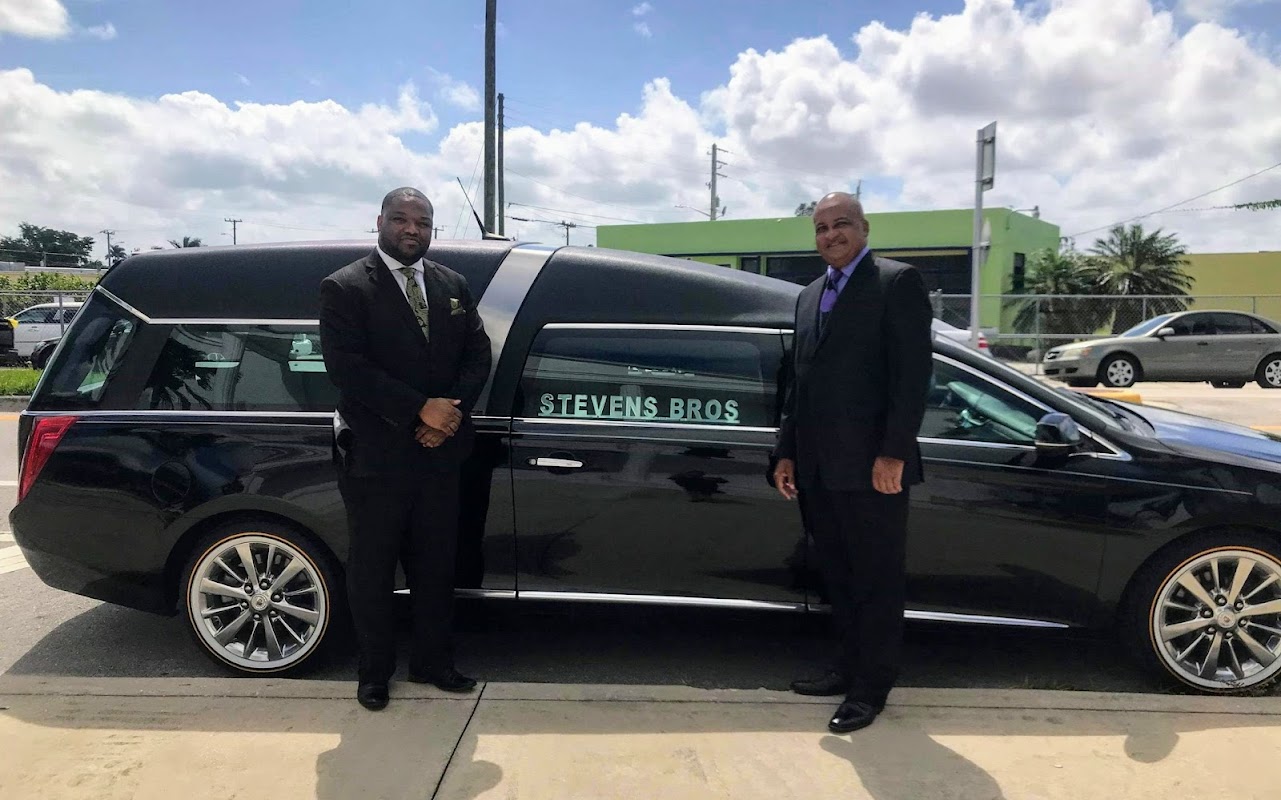 Stevens Brothers Funeral Home building in West Palm Beach, Florida