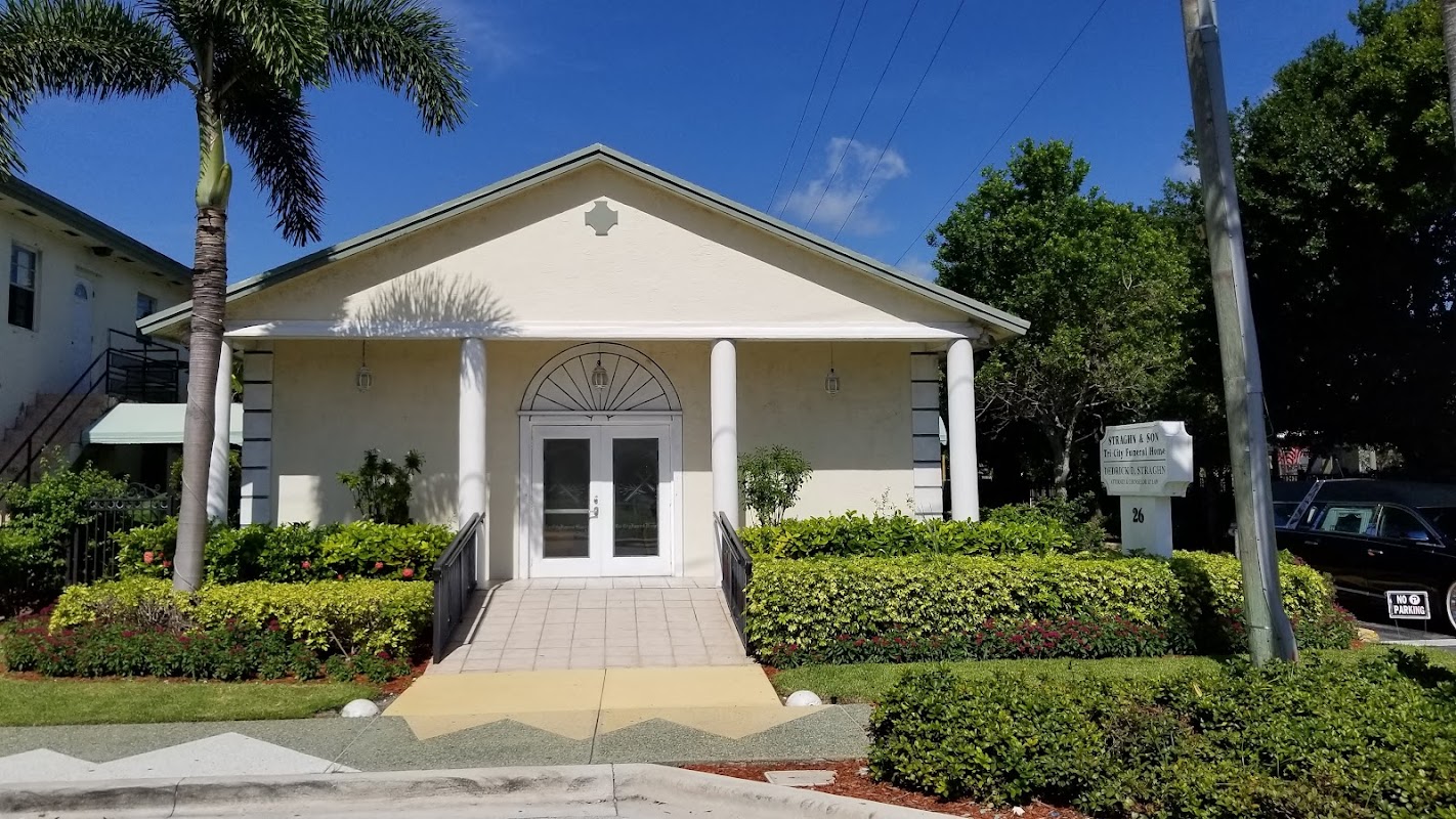 Straghn & Sons Tri-City Funeral Home building in Delray Beach, Florida