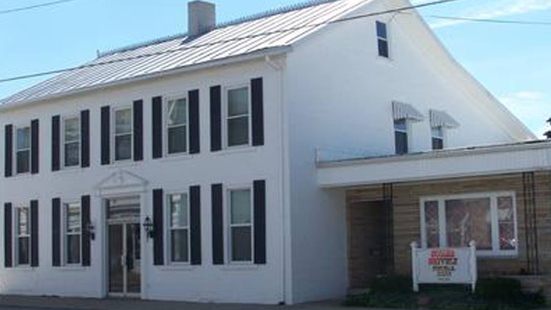 Suber-Shively Funeral Home building in Fletcher, Ohio