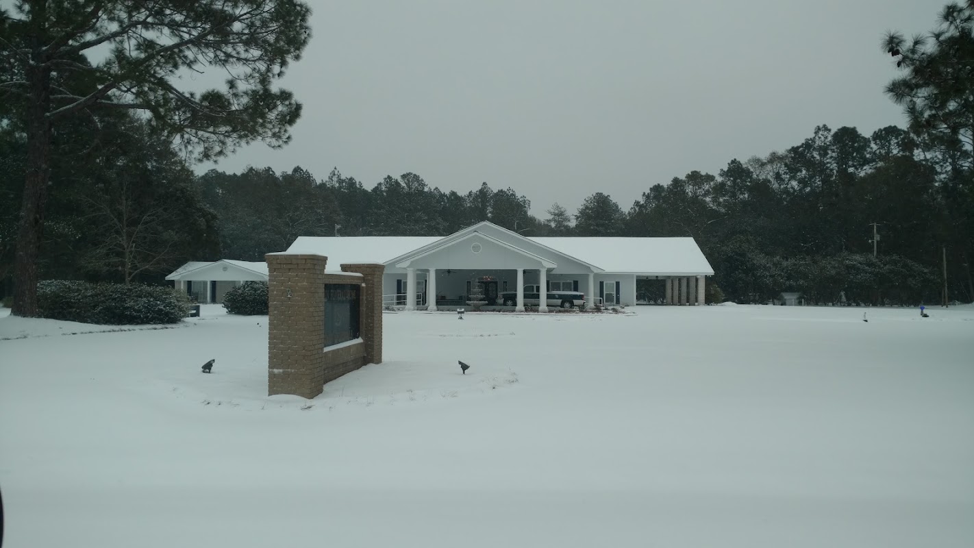 Swain Funeral Home building in Baxley, Georgia