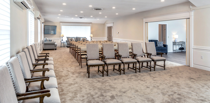Swan Funeral Home building in Old Saybrook, Connecticut