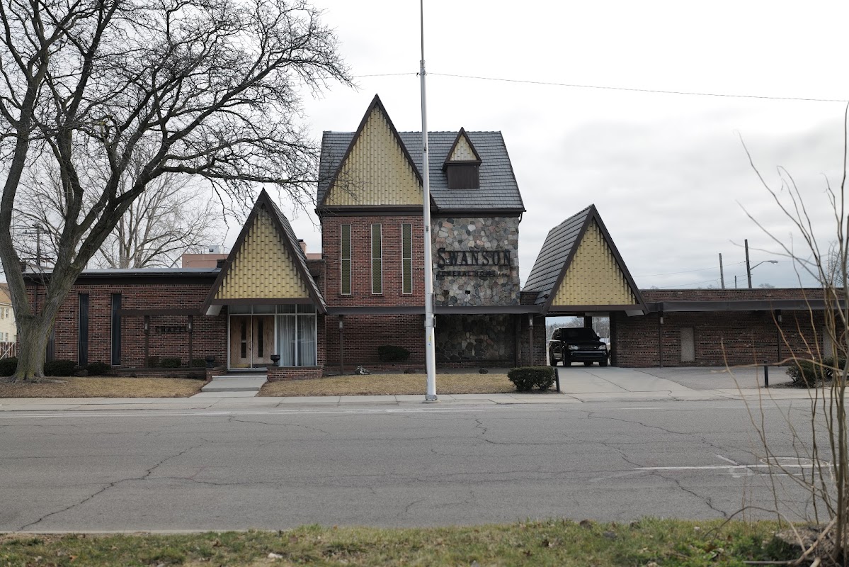 Swanson Funeral Home building in Flint, Michigan