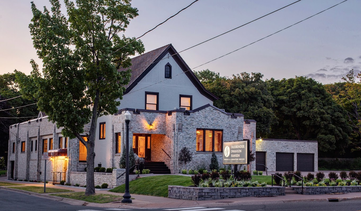 Swanson-Lundquist Funeral Home building in Marquette, Michigan