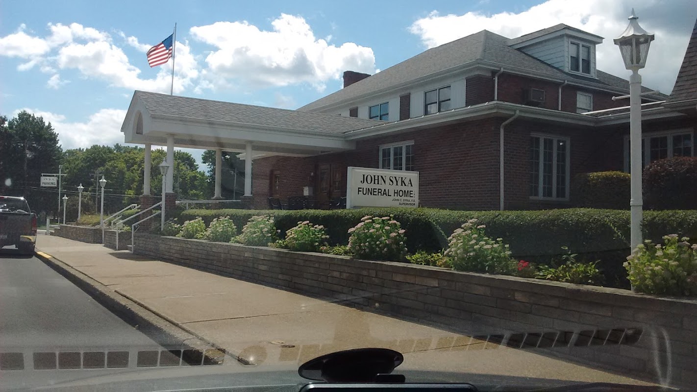 Syka Funeral Home building in Ambridge, Pennsylvania