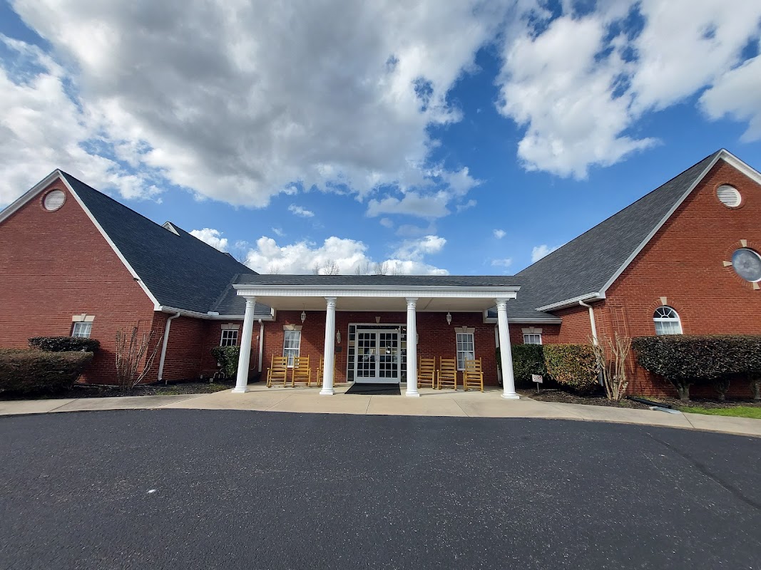 Tate Funeral Home building in Jasper, Tennessee