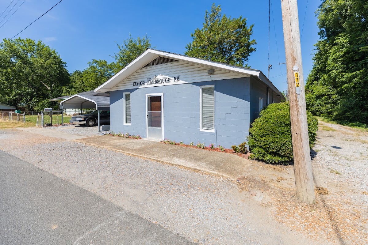 Taylor & Kimbrough Funeral Home building in Joiner, Arkansas