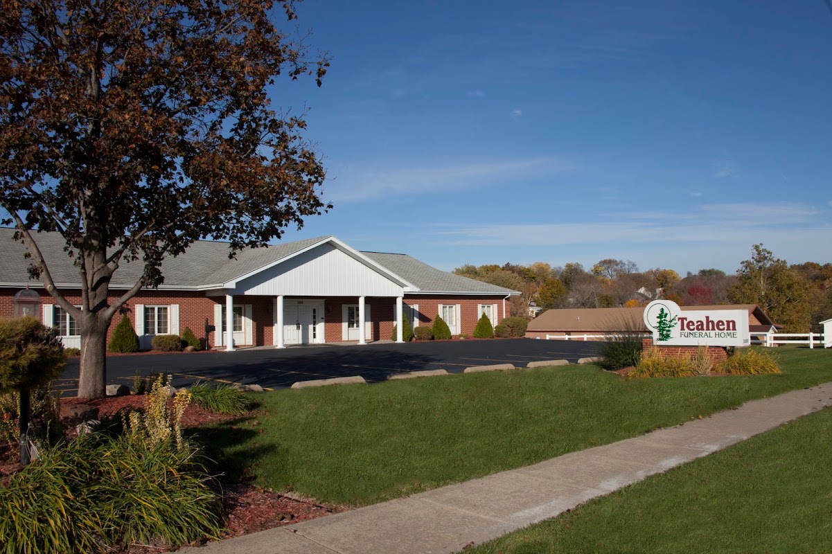 Teahen Funeral Home building in Cedar Rapids, Iowa