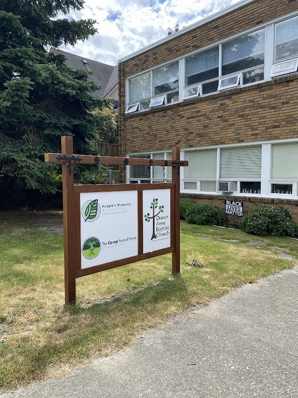 The Co-op Funeral Home of People's Memorial building in Seattle, Washington