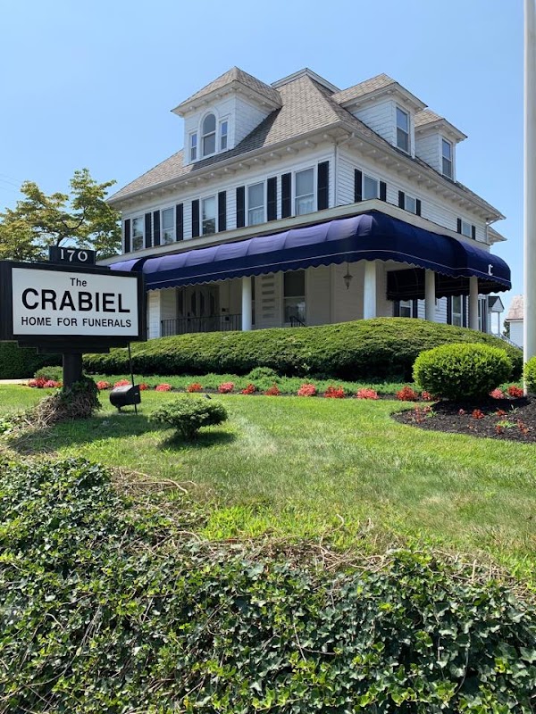 The Crabiel Home for Funerals building in Milltown, New Jersey