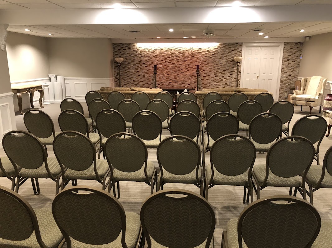 The Ferguson-Rayam Funeral Home building in Wallington, New Jersey