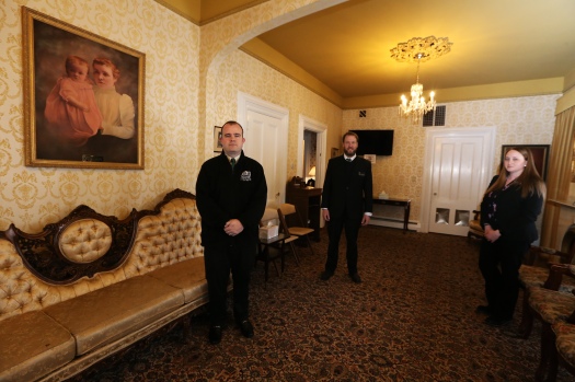 The McDonough Funeral Home building in Lowell, Massachusetts