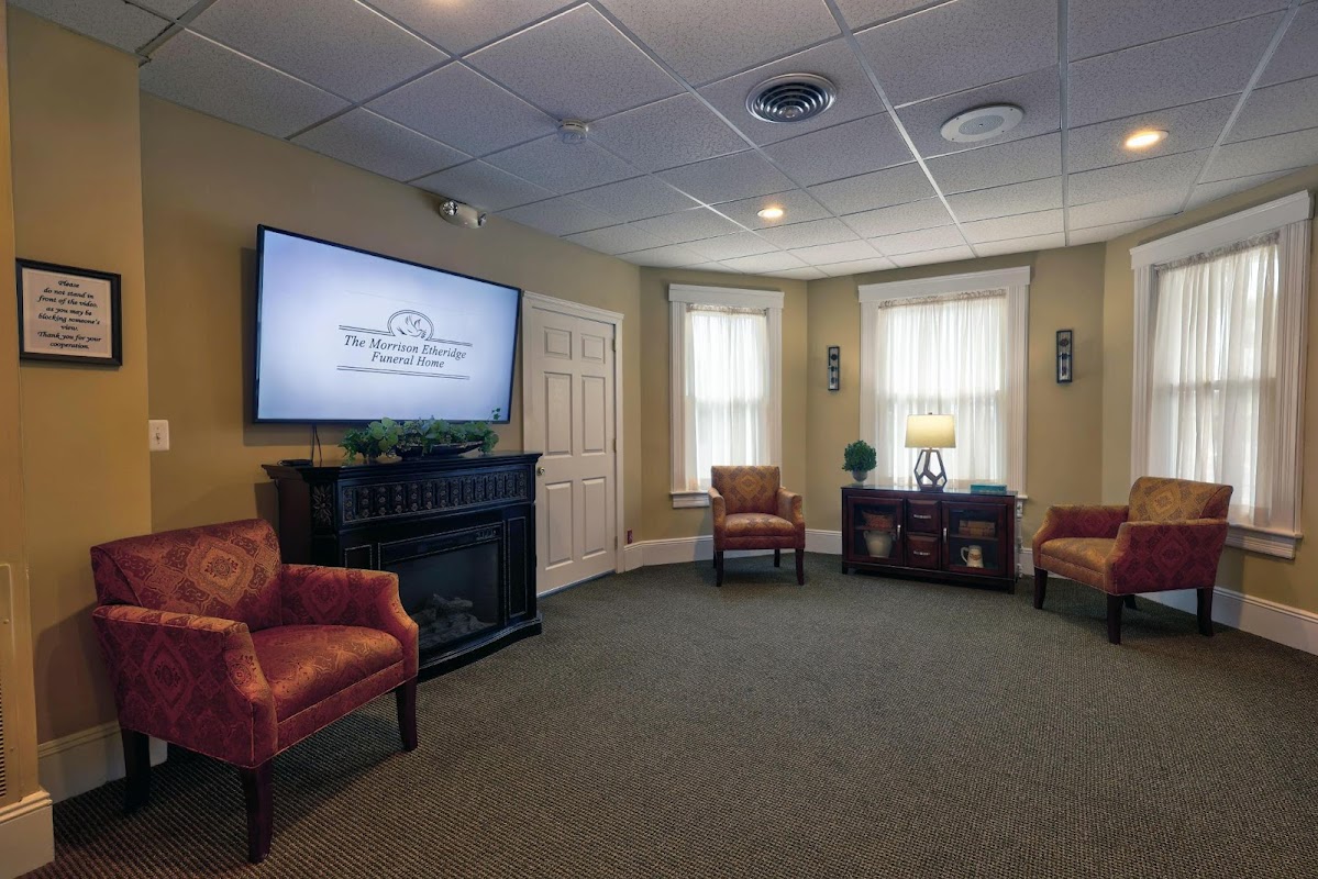 The Morrison Etheridge Funeral Home Inc. building in Butler, New Jersey