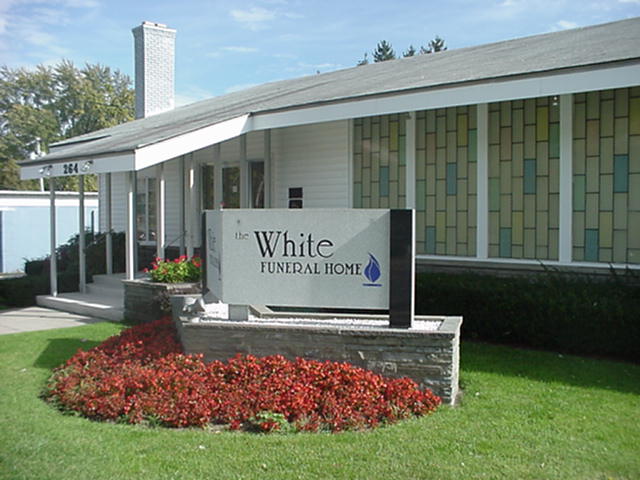 The White Funeral Home building in Scotia, New York