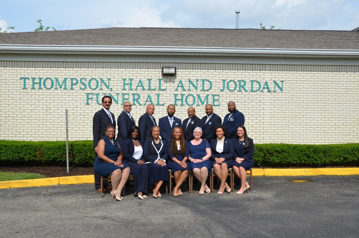 Thompson Hall & Jordan Funeral Home building in Forest Park, Ohio