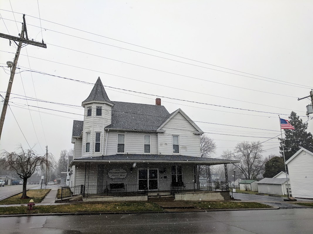 Thompson-Meeker Funeral Home building in West Union, Ohio