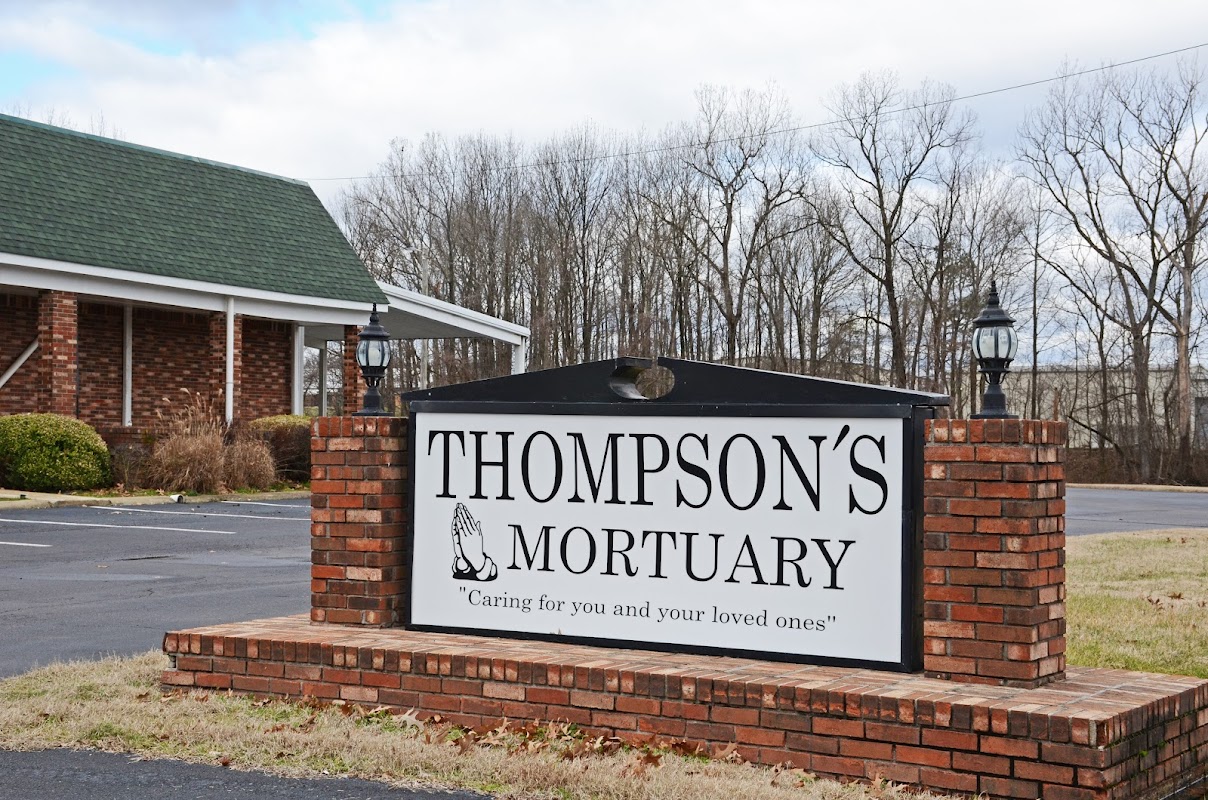 Thompson's Mortuary building in Ripley, Tennessee