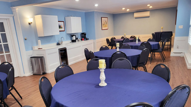 Thos L. Shinn Funeral Home building in Manahawkin, New Jersey