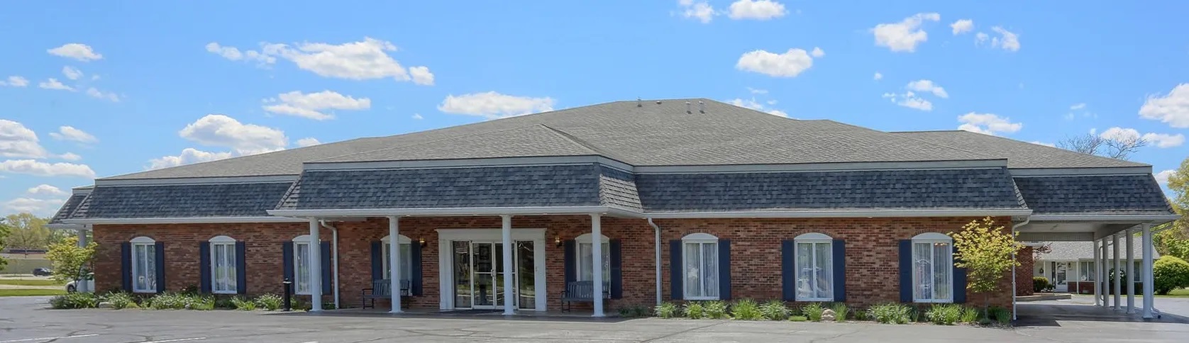 Titus Funeral Home building in Warsaw, Indiana