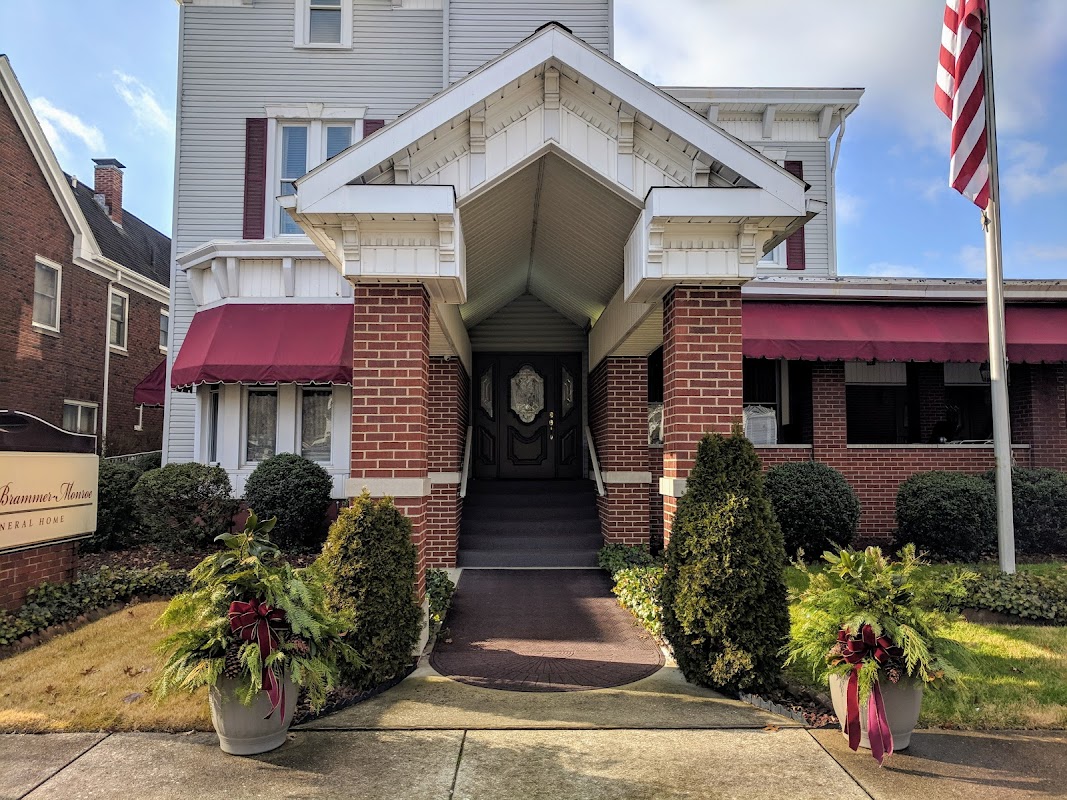 Tracy Brammer-Monroe Funeral Home building in Ironton, Ohio