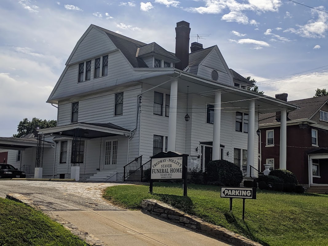 Tredway-Pollitt-Staver Funeral Home building in Cincinnati, Ohio