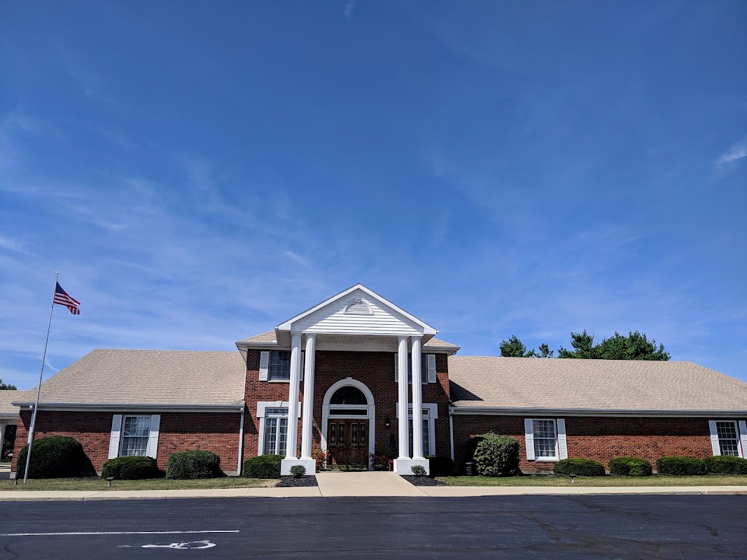 Tribute Funeral Homes building in Greenville, Ohio