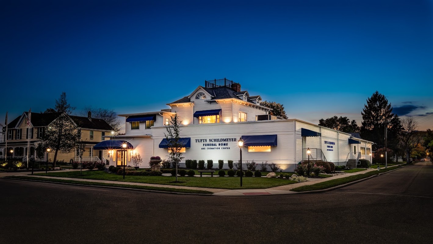 Tufts Schildmeyer Family Funeral Home building in Loveland, Ohio