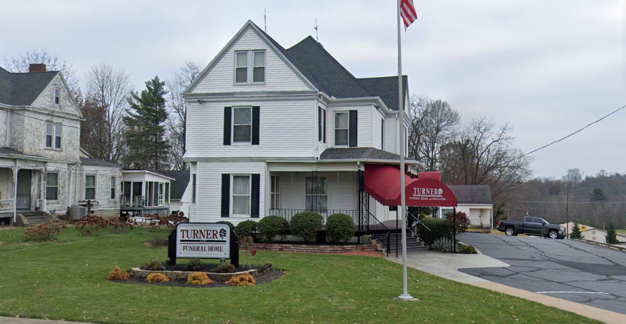 Turner & Son Funeral Home building in Hillsboro, Ohio