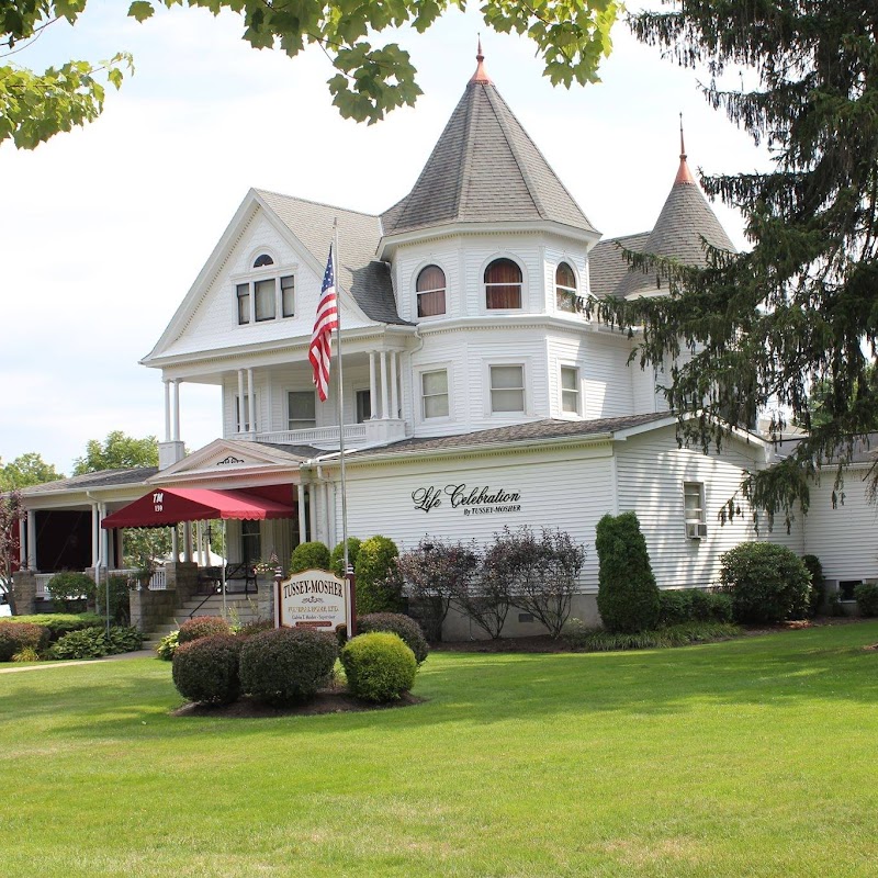Tussey-Mosher Funeral Home building in Wellsboro, Pennsylvania