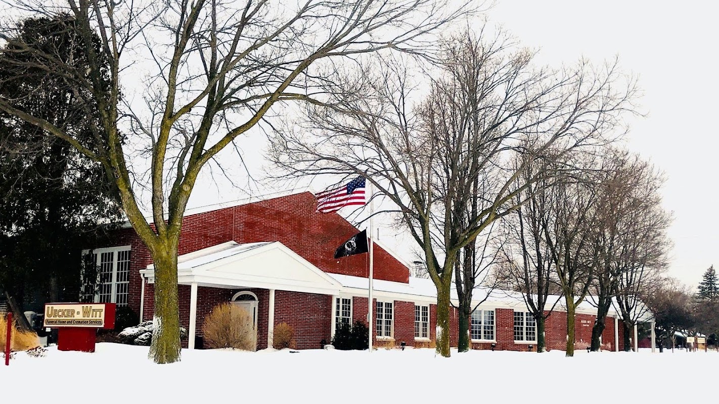 Uecker-Witt Funeral Home building in Fond du Lac, Wisconsin